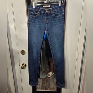J Brand The Skinny Jeans In Darkvint Sz 26